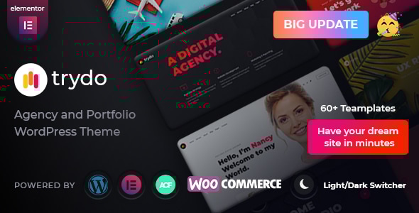 Trydo - Agency & Portfolio WordPress Theme Logo